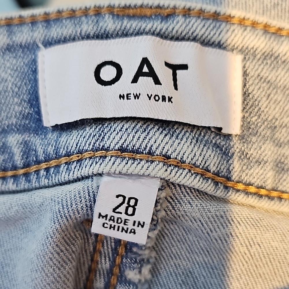 OAT New York Size 28 High Rise Flare Jeans - Picture 4 of 8